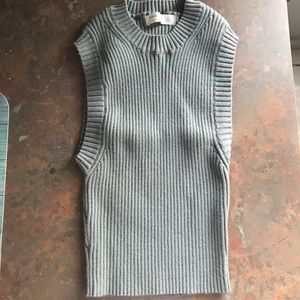 ribbed green crop top